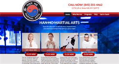 Desktop Screenshot of hanhomartialarts.com